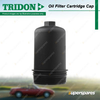 Tridon Oil Filter Cartridge Cap for Ford Territory SZ 2.7L 2011-2016