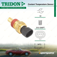 Tridon Coolant Temperature Sensor for Daewoo Espero CD 2.0L C20LE