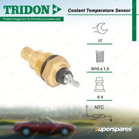 Tridon Coolant Sensor for Kia K2700 TU PU Pregio CT 2.7L J2 07/2002-03/2008