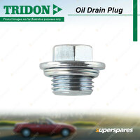 Tridon Oil Drain Plug for Subaru Forester SH SJ9 SJG SK Impreza GK GT GJ GP7 BRZ