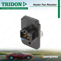 Tridon Heater Fan Resistor for Holden Apollo JK JL 2.0L 3S-FC 3S-FE 1989-1993
