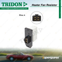 Tridon Heater Fan Resistor for Jeep Grand Cherokee WJ WG 2.7 2.8 4.0 4.7L 00-05