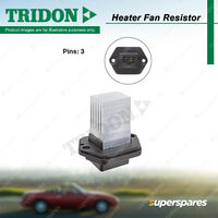 Tridon Heater Fan Resistor for Kia Cerato LD AFE223 2.0L G4GC 07/2004-01/2009