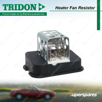 Tridon Heater Fan Resistor for Hsv Vxr AH FWD Petrol 2.0L 177kW 2006-2009 9 pins