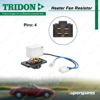 Tridon Heater Fan Resistor for Mazda 323 BG Astina BG8S 1.6 1.8L 65KW 76KW 89-96