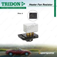 Tridon Heater Fan Resistor for Toyota Hiace Hiace SBV 2.4L 2.8L 3.0L 1989-2004