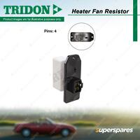 Tridon Heater Fan Resistor for Toyota Prado KZJ VZJ RZJ 90 95 1996-2003 4 Pins