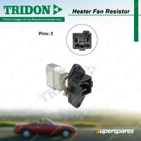 Tridon Heater Fan Resistor for Toyota Camry SXV20 MCV20 2.2L 3.0L 93 140KW 97-02