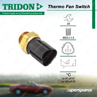 Tridon Thermo Fan Switch for Audi A3 TT S3 1.4L 1.6L 1.8L 3.2L CAXC BSE BZB