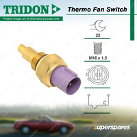 Tridon Thermo Fan Switch for Honda Prelude Prelude Accord Ascot 2.0L 2.2L 2.3L