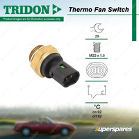 Tridon Thermo Fan Switch for Renault R19 R21 R25 Laguna EFI 8V 12V 16V