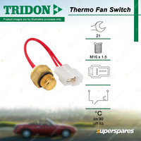 Tridon Thermo Fan Switch for Subaru Legacy Liberty SVX CX Impreza WRX Leone