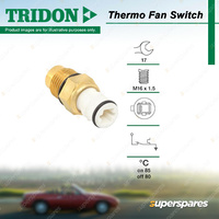 Tridon Thermo Fan Switch for Toyota Corona ST190 1.8L 4S-FE DOHC 16V