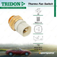 Tridon Thermo Fan Switch for Volkswagen Transporter IV 2.0L 2.4L 2.5L