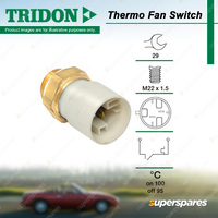 Tridon Fan Switch for Holden Astra TR 1.6L C16SE V4 09/1996-09/1998