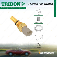 Tridon Fan Switch for Lexus IS200 GXE10 IS300 JCE10 2.0L 3.0L 1G-FE 2JZ-GE 99-05