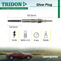 Tridon Glow Plug for BMW 3 Series 320d 330d E46 5 Series 530d E60 X5 E53 3.0d