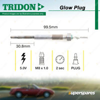 Tridon Glow Plug for Jaguar XF X250 2.2L 4cyl 224DT DW12C 2011-2015