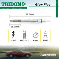 Tridon Glow Plug for Suzuki Grand Vitara TE TD JT JB 1.9L 2005-2015