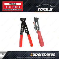 Toledo CV Boot Clamp Tool Kit - Banding Tool With Cutter & CV Boot Clamp Pliers