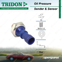 Tridon Oil Pressure Light Switch for Alfa Romeo 159 1.7L DOHC VVT 16V Petrol