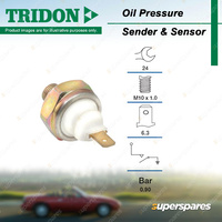 Tridon Oil Pressure Light Switch for Audi A6 80 100 B3 C3 1.9L 2.0L 2.2L 2.3L