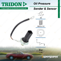 Tridon Oil Pressure Light Switch for Audi A4 A6 2.4L 3.2L V6 AUK BDW