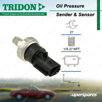 Tridon Oil Pressure Light Switch for Chrysler Sebring JS 2.4L X25D1