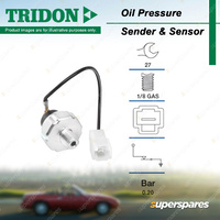 Tridon Oil Pressure Light Switch for Daihatsu Hi Jet S85 993cc CB