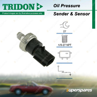 Tridon Oil Pressure Light Switch for Dodge Nitro KA 3.7L EKG SOHC 12V