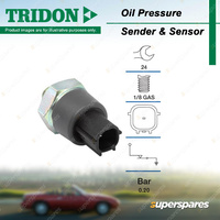 Tridon Oil Pressure Switch for Nissan X-Trail T30 T31 200SX Civilian Bus Silvia