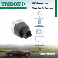 Tridon Oil Pressure Light Switch for Suzuki Grand Vitara JT Kizashi FR