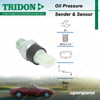 Tridon Oil Pressure Light Switch for Suzuki Grand Vitara TA44V JT F9Q