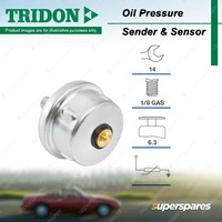 Tridon Oil Pressure Sensor for Toyota Corolla AE86 Cressida Landcruiser HJ47