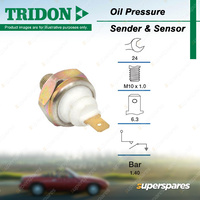 Tridon Oil Pressure Switch for Volkswagen Golf II III IV Passat Transporter