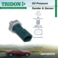 Tridon Oil Pressure Light Switch for Volkswagen Touareg 7P 3.0L DOHC 24V