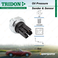 Tridon Oil Pressure Light Switch for Ford Corsair UA Maverick 2.4L 4.2L