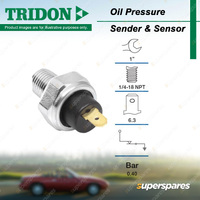 Tridon Oil Pressure Light Switch for Ford Fairlane AU NA NC NF NL ZJ ZK ZL