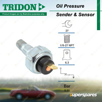 Tridon Oil Pressure Light Switch for Holden HG HJ HK HQ HT Statesman Torana