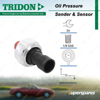 Tridon Oil Pressure Light Switch for Holden Barina MJ 1.2L 2011-2016