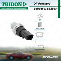 Tridon Oil Pressure Light Switch for Jeep Cherokee KJ Wrangler JK 2.4L 3.8L