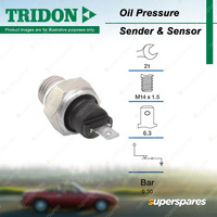 Tridon Light Oil Pressure Switch for Holden Torana LH 1.9L 4cyl 76kW 19G 74-76