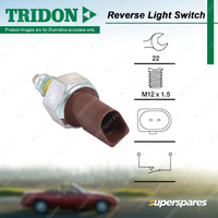 Tridon Reverse Light Switch for Audi A1 A2 A3 S3 TT RS TTS 1.4L - 3.2L