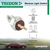 Tridon Reverse Light Switch for Ford Capri RS3100 Cortina Mk II TC TD TE TF