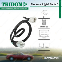 Tridon Reverse Light Switch for Ford Capri SE Laser KE 1.6L 1987-1994