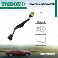 Tridon Reverse Light Switch for Ford Festiva WB Laser KH 1.5L 1.6L