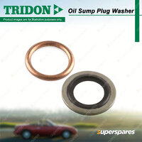 Tridon Oil Sump Plug Washer for Nissan Dualis Navara D23 D40 Pathfinder X-Trail