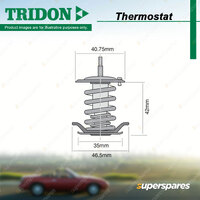 Tridon Thermostat for Audi A8 D4 V8 4.1L CDSB V DOHC Diesel 09/2010-04/2014