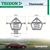 Tridon Pair Thermostat for Nissan X-Trail T31 2.5L QR25DE 2007-2014