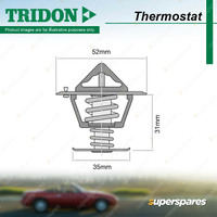 Tridon Thermostat for Ford Escape Focus LR Mondeo HA HB HC HD HE Transit